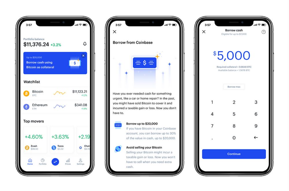 Coinbase Lending (Vay Thế Chấp Crypto)
