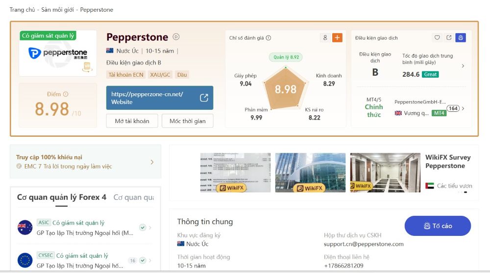 Đánh Giá Từ Cộng Đồng Về Sàn Pepperstone