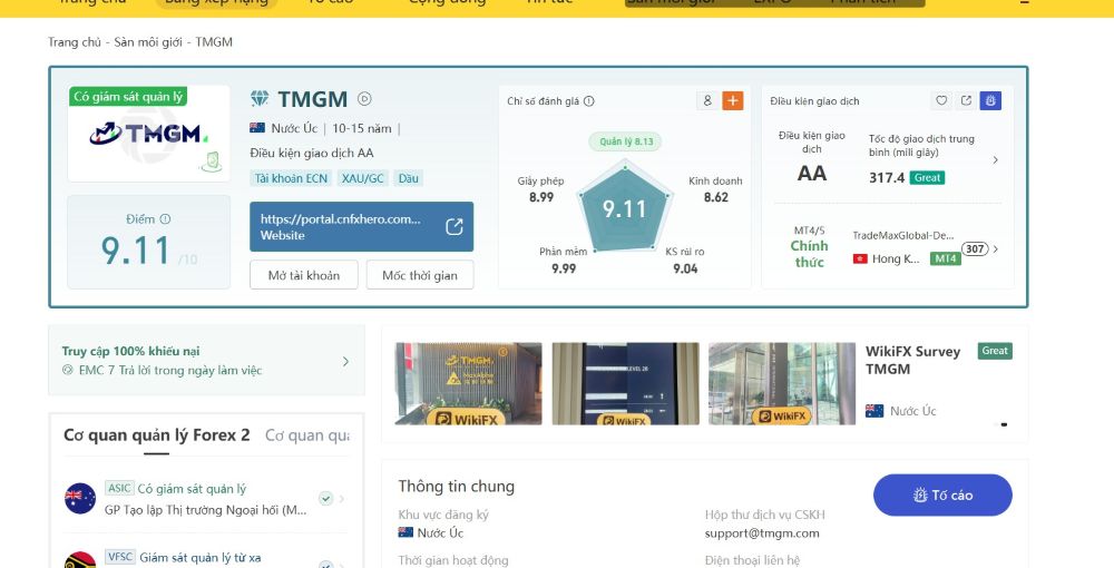 Giấy Phép Hoạt Động Của Sàn Tmgm 