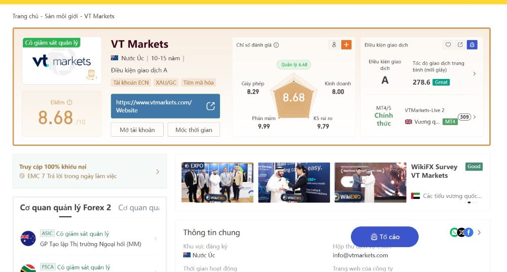 Đánh Giá Sàn Vt Markets Từ Cộng Đồng