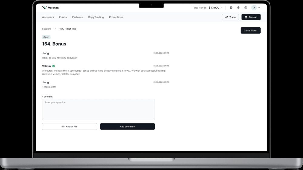 Dịch vụ chăm sóc khách hàng sàn Valetax