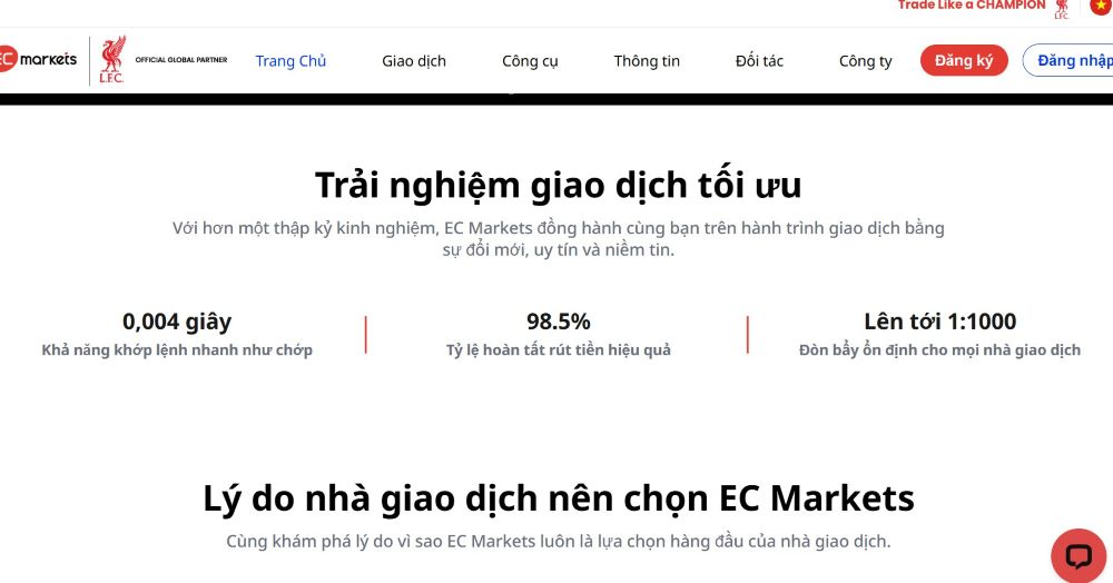 Điều Kiện Giao Dịch Tại Sàn Eto Markets
