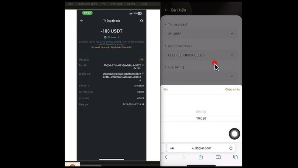 Nạp Và Rút Tiền Tại Sàn Dbg Markets