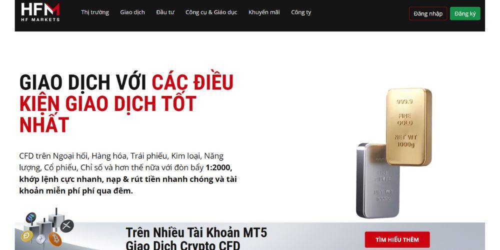 Nạp Và Rút Tiền Tại Hfm