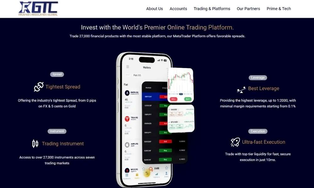 Nền Tảng Giao Dịch Gtcfx