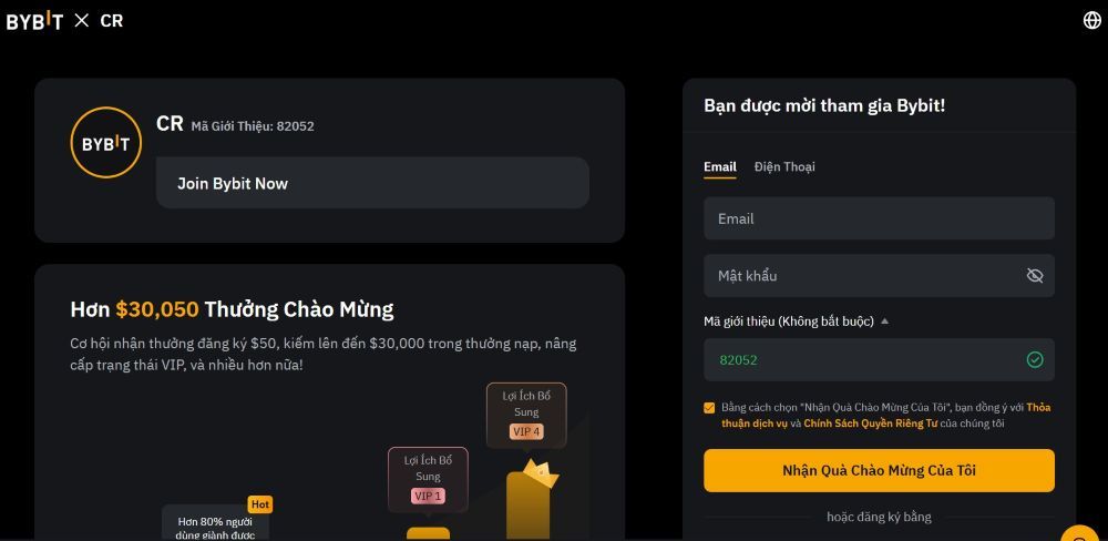 Đăng Ký Tài Khoản Mới Qua Link Traderviet