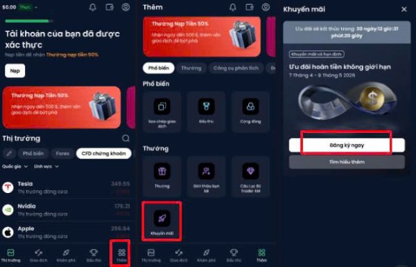 Khuyến Mãi Xm Hoàn Tiền Lũy Tiến 2026: Trade Càng Nhiều Nhận Càng Lớn 4 Cách Tham Gia Chương Trình Xm Hoàn Tiền Lũy Tiến