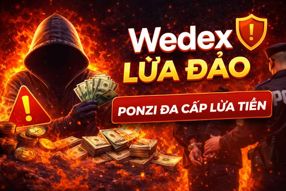 Cách Wedex vận hành để lừa đảo