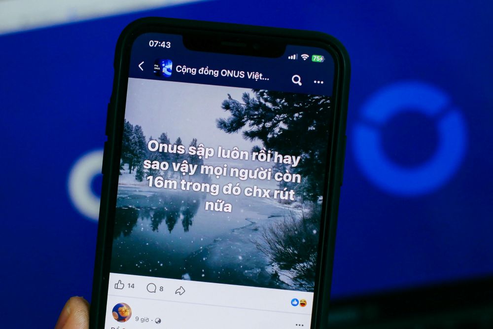 Sàn ONUS đang gặp vấn đề gì?