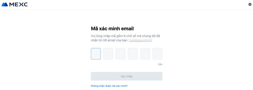 Xác Minh Email Dùng Để Đăng Ký