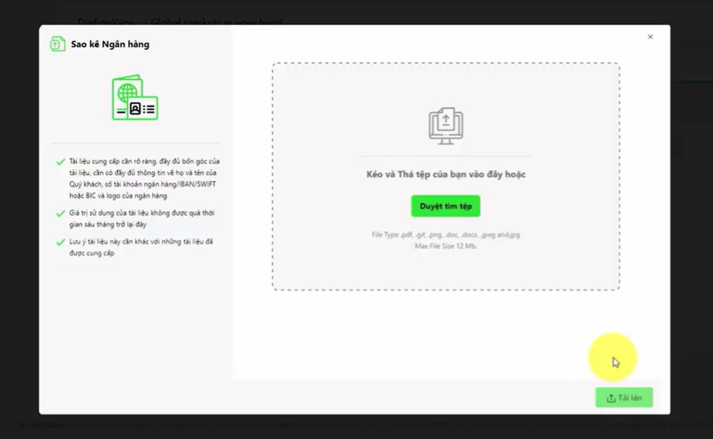 Hướng Dẫn Upload Sao Kê Ic Markets Khi Rút Tiền Về Ngân Hàng Việt Nam 7 Tải File Sao Kê Lên Hệ Thống