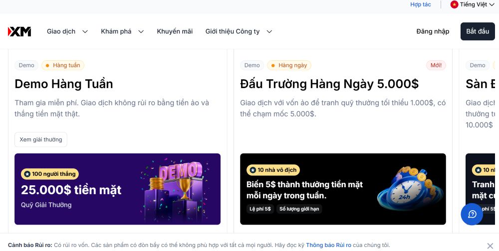 Các Cuộc Thi Của Xm