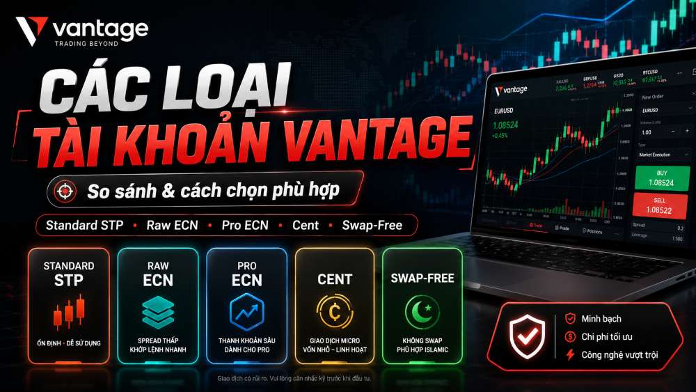 Các Loại Tài Khoản Vantage: So Sánh Chi Tiết Và Cách Lựa Chọn