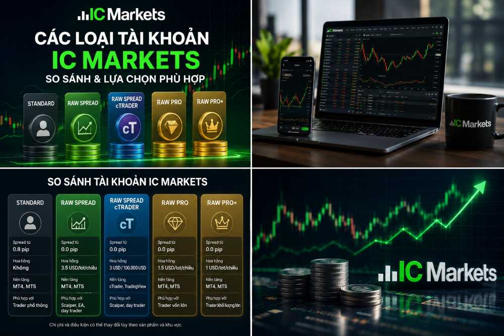 Tài Khoản Standard Ic Markets
